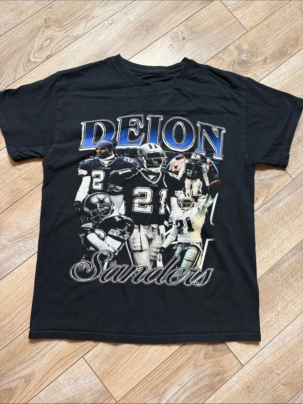 Deion Sanders Graphic Tee - Black